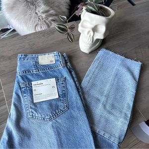 AG The Phoebe Vintage High Waist Straight Leg Jeans